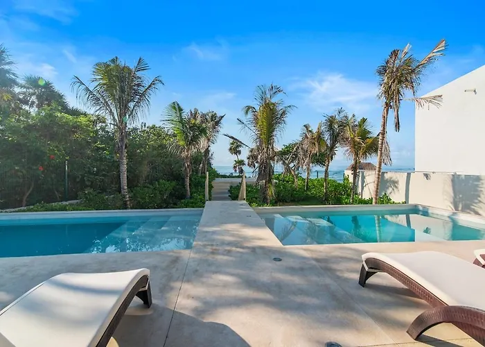 Seas 2br 2 Min Walk To 7 Rooftop Pools * Akumal